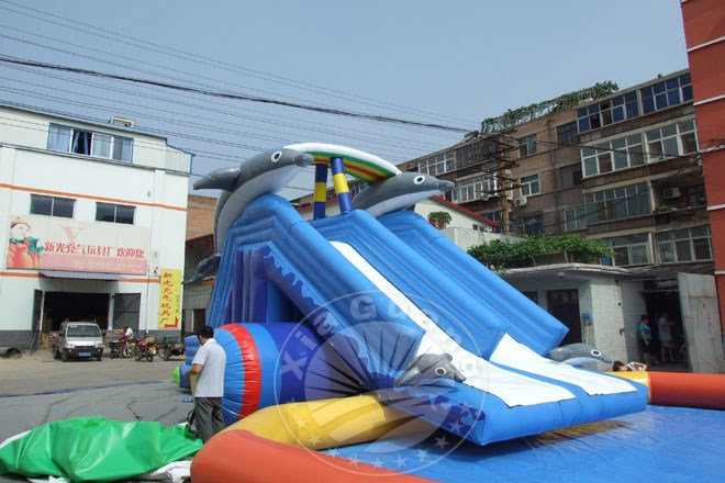 鼎湖充气大滑梯